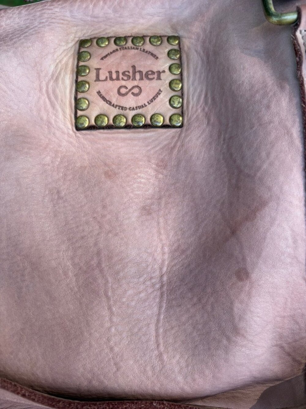 Lusher Fringe Hobo Satchel Bag EUC - Picture 5 of 8
